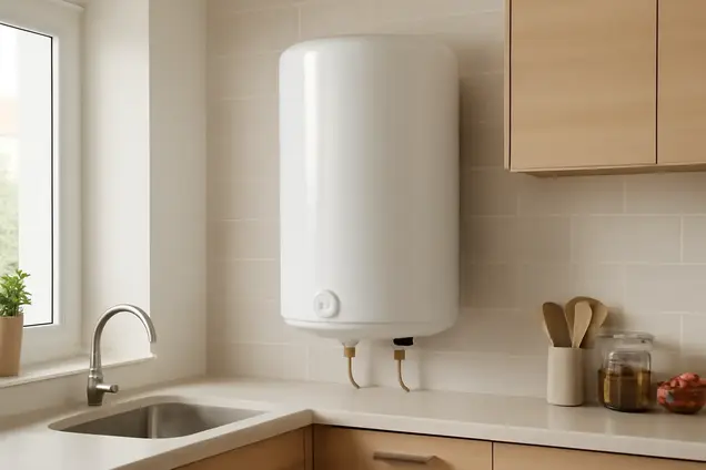 Termo Eléctrico Thermor Concept 50 Litros instalado en cocina