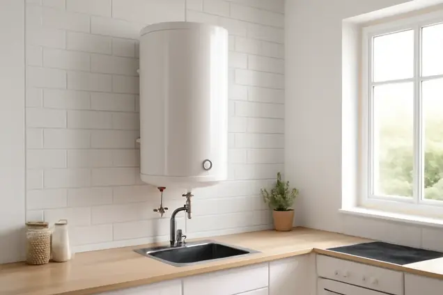 Termo Eléctrico Thermor Concept 100 Litros instalado en cocina